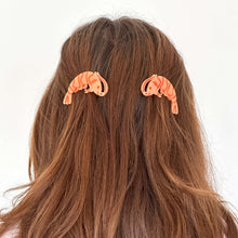 Shrimp Alligator Hair Clip Set