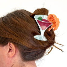 Large Shrimp Cocktail Hair Claw Clip