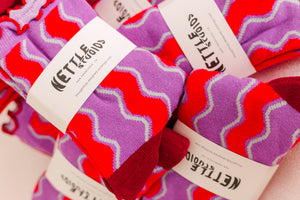 Nettle Studios Wavy Stripe Ruffle Socks Gifts and Accessories