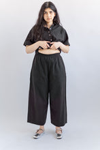 Mid Easy Pant in Black Linen (RTS)