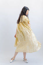 Mushroom Dress in Gold Metallic (RTS)