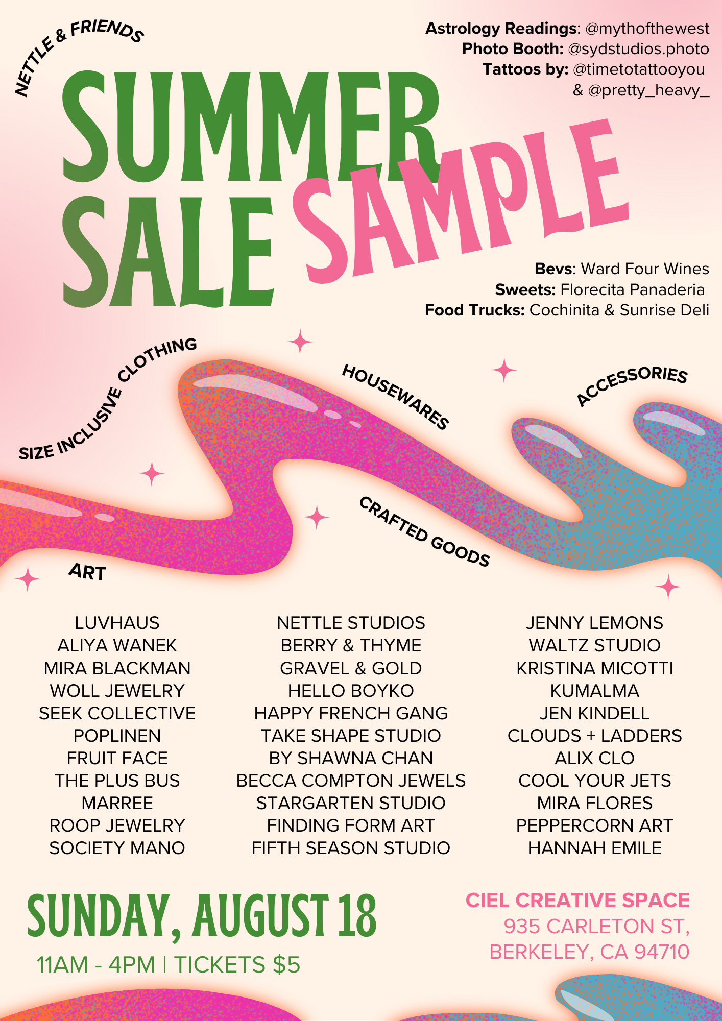 Nettle & Friends - Summer Sample Sale 2024