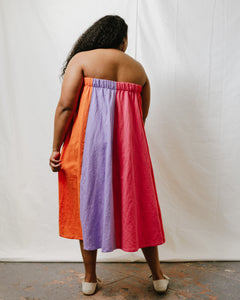 Maxi Skirt in Posy Linen (RTS)