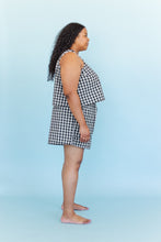 Perfect Short in Black Gingham Cotton - Nettle Studios