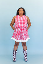 Bloomers in Red Cotton Gingham - Nettle Studios