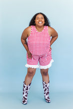 Bloomers in Red Cotton Gingham - Nettle Studios